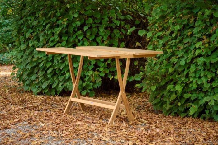 Traditional Teak SOFIA klaptafel 120 x 80 cm - Afbeelding 6