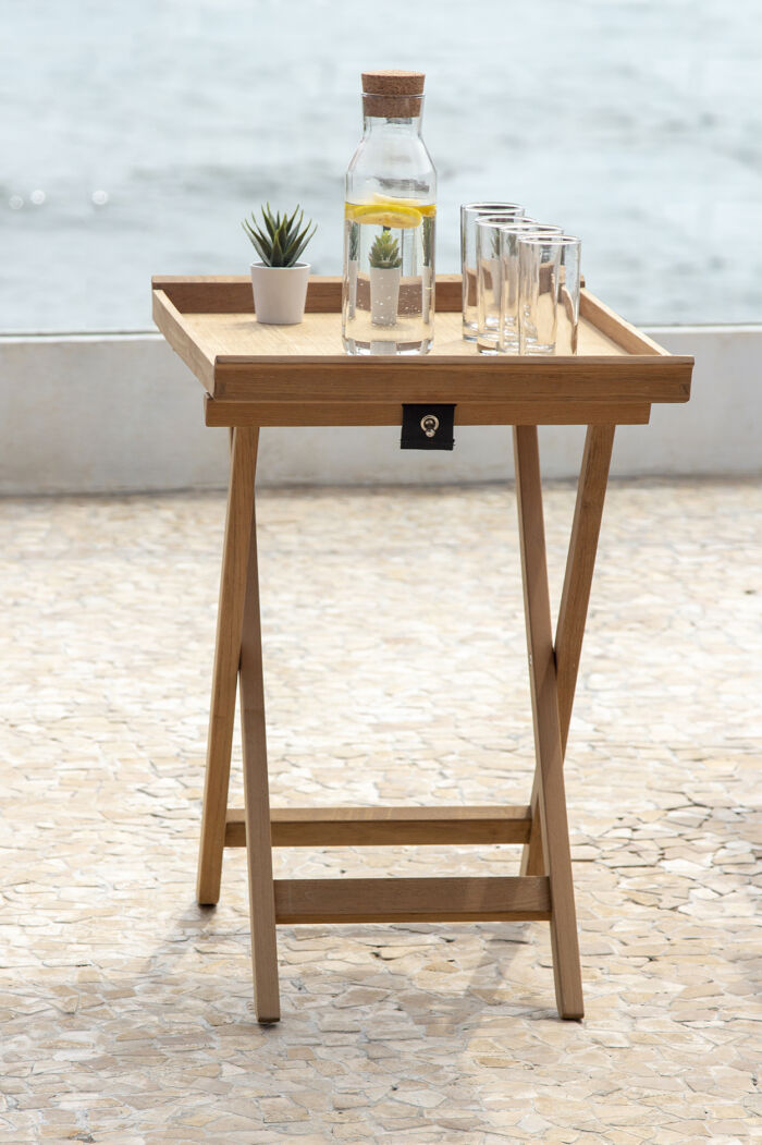 Traditional teak SERVING Tray standard - Afbeelding 2