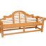 Traditional Teak Wilhelmina bank