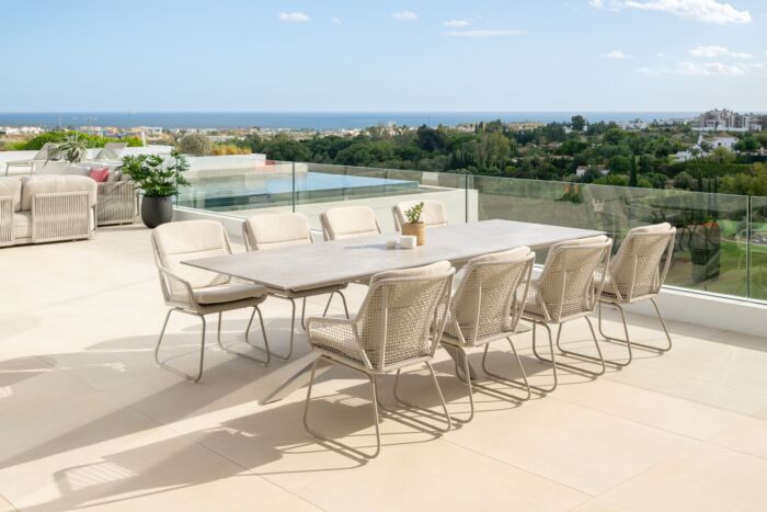 Jati&Kebon ALDEN dining stoel Sand - Afbeelding 4