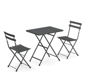 Emu Arc en Ciel bistro set Antique Iron