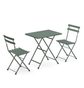 Emu Arc en Ciel bistro set Dark Green