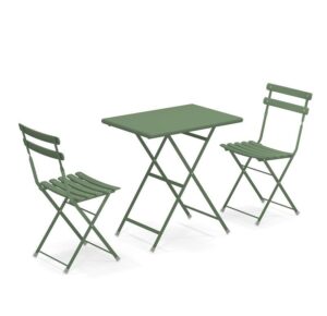 Emu Arc en Ciel bistro set Military Green