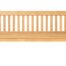 Traditional teak Baron bank