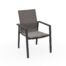 Jati-en-Kebon Beja dining stoel-charcoal-taupe