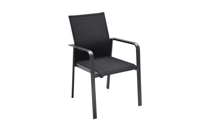 Solpuri Breeze stapelstoel Anthracite-softex-coal