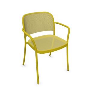 Café armstoel Curry Yellow