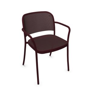 Café armstoel Intense Red
