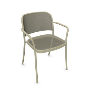 Café armstoel Taupe
