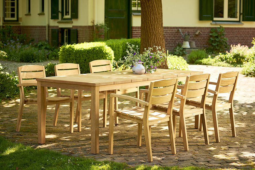 Traditional Teak CARLOS stapelstoel