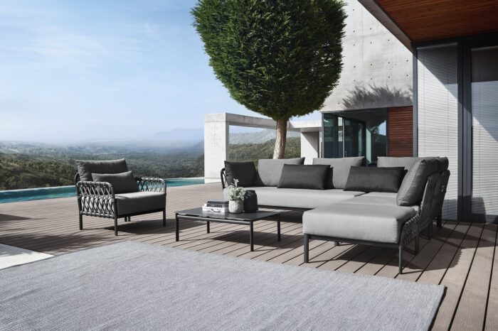 Solpuri Caro lounge antraciet