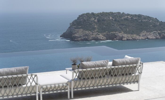 Solpuri CARO lounge stoel white - Afbeelding 2