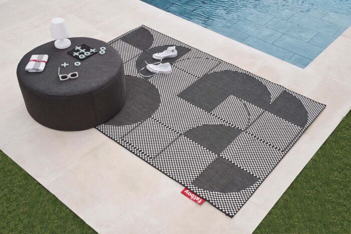 Fatboy Carpretty Jigsaw Black/White 230x160 cm - Afbeelding 2