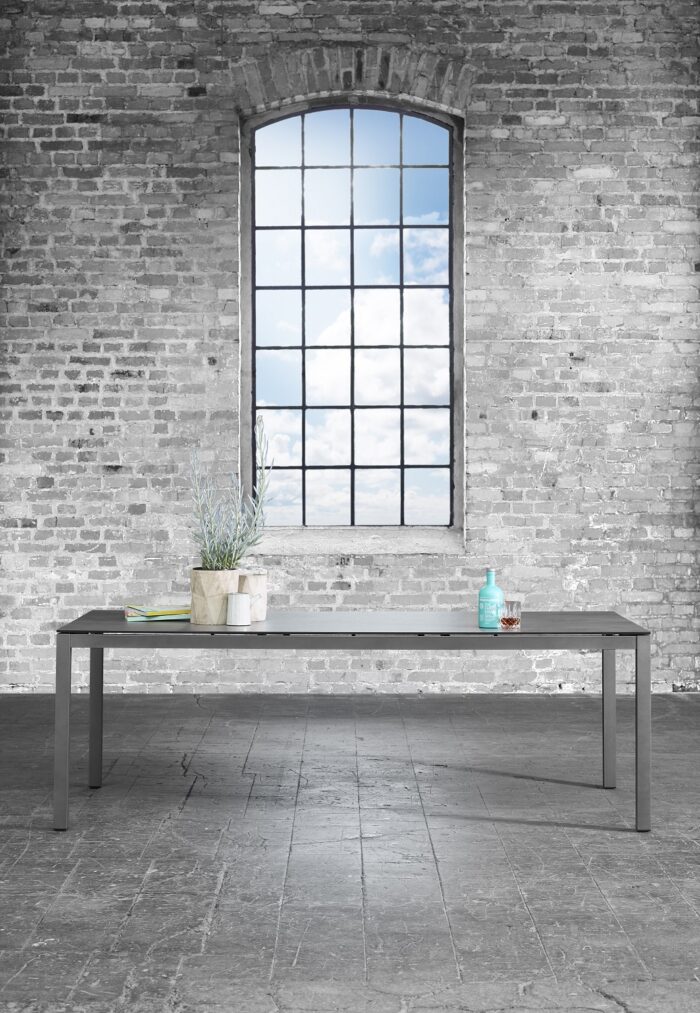 Solpuri CLASSIC tafel 240x100 cm aluminium Antraciet - Afbeelding 3
