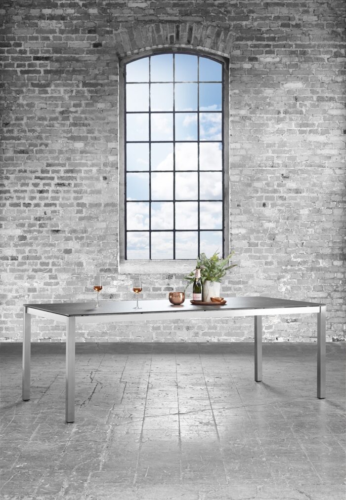 Solpuri CLASSIC tafel RVS 220 x 100 cm - Afbeelding 2