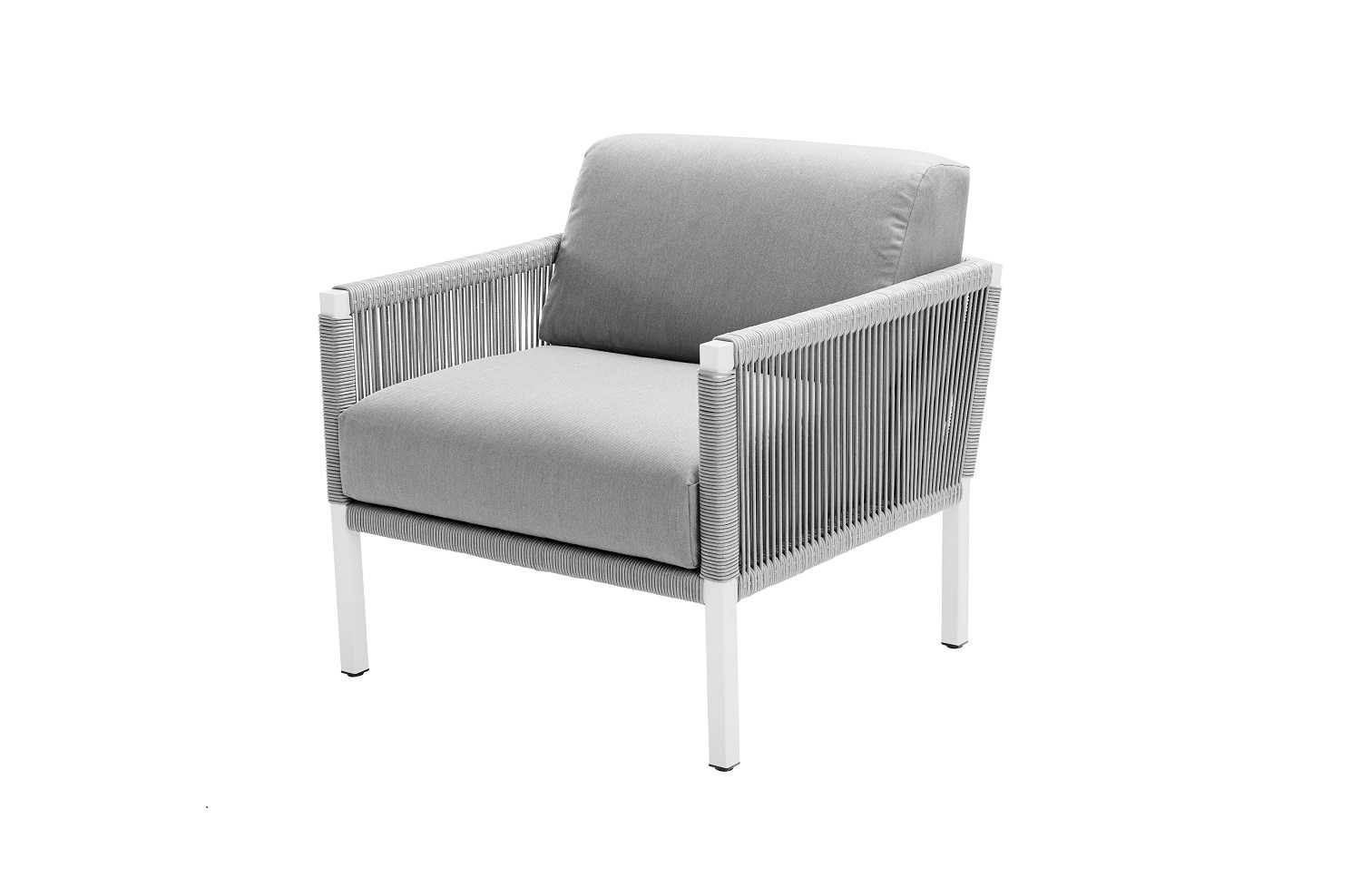 Solpuri Club lounge-stoel white