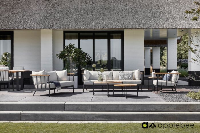 Stel zelf uw Applebee CONDOR lounge Black set samen