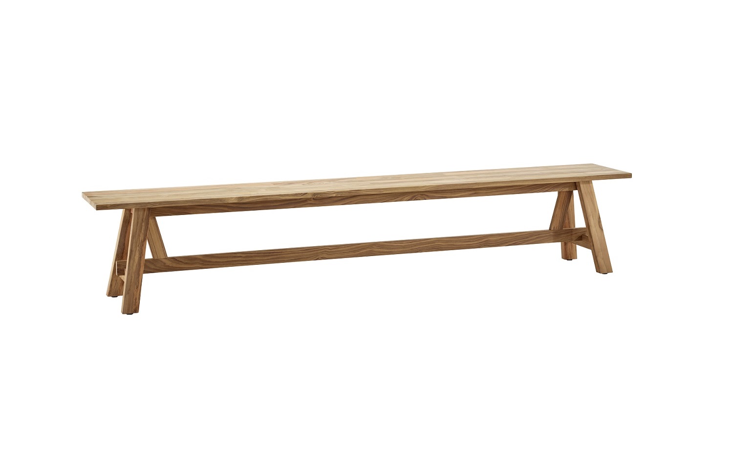 Solpuri Country teak-bank 240x40cm 