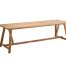 Solpuri Country teak-tafel 240x80cm