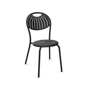 Coupole tuinstoel black