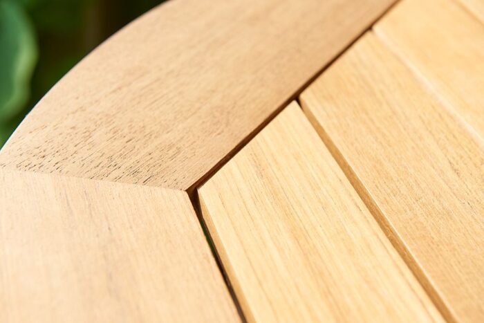 Traditional Teak DIANA tafel  Ø 95 cm - Afbeelding 2