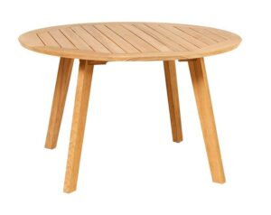 Traditional Teak Diana tafel  Ø 125 cm teak onderstel