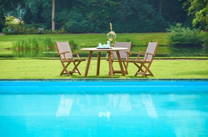 Traditional Teak Diana tafel  Ø 125 cm