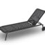 Jati-en-Kebon Durham sunlounger charcoal 