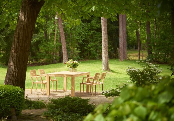 Traditional Teak GRACE stapelstoel - Afbeelding 2