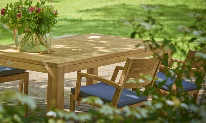 Traditional Teak GRACE zitkussen stapelstoel model Maxima - Afbeelding 2