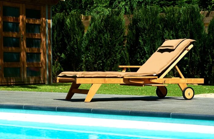 Traditional Teak LEAH ligbedkussen model Michelin - Afbeelding 3