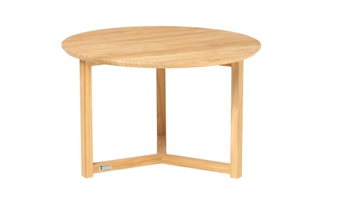 Traditional Teak Manon bijzettafel-Ø70cm