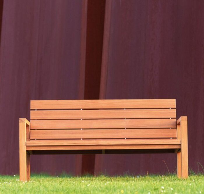Traditional Teak MAXIMA bank 155 cm - Afbeelding 2