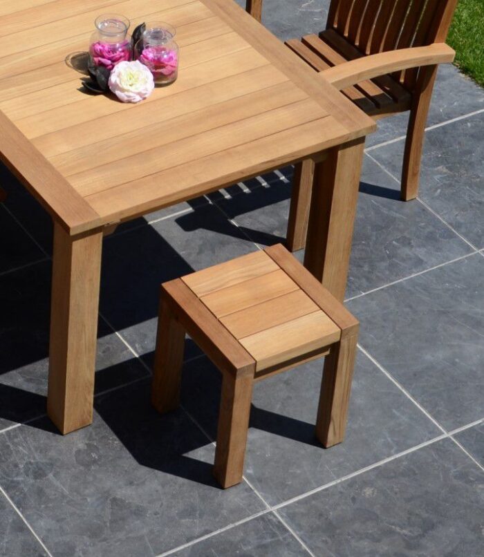 Traditional Teak Maxima voetenbank