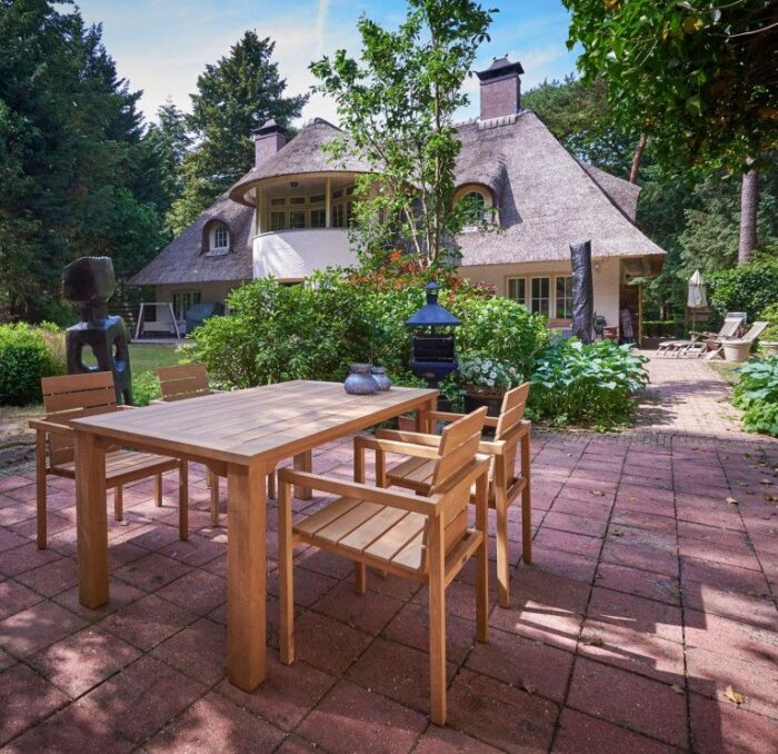 Traditional Teak MAXIMA stapelstoel - Afbeelding 2