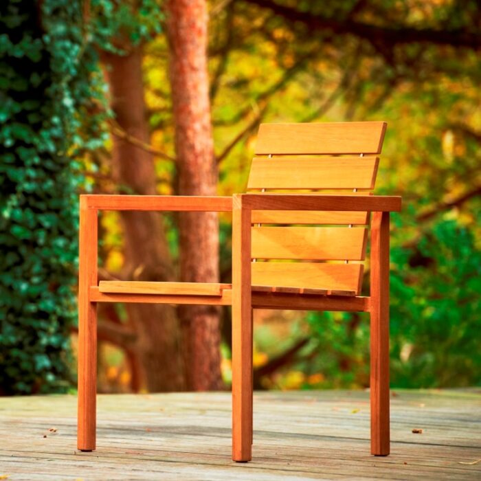 Traditional Teak MAXIMA stapelstoel - Afbeelding 5