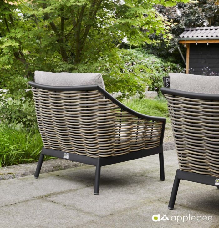 Applebee MILOU loungeset Black - Afbeelding 3