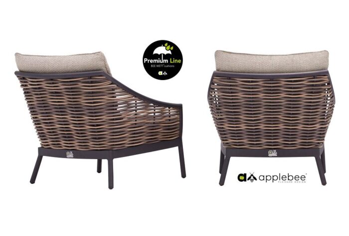 Applebee MILOU lounge stoel Black - Afbeelding 2
