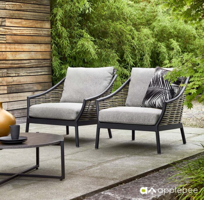 Applebee MILOU loungeset Black - Afbeelding 4