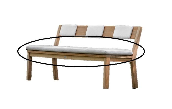 Traditional Teak NEO bankkussen 180 cm