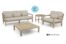 Applebee Olive loungeset-4 + tafel