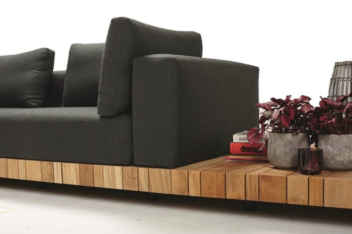 Solpuri PLATEAU L-module hocker met tafel - Afbeelding 6