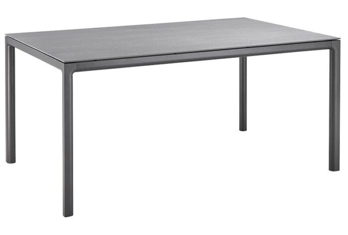 Solpuri SOFT tafel 160x100 cm aluminium Antraciet - Afbeelding 11