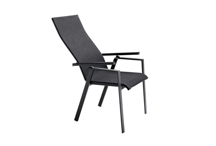 Solpuri SOUL verstelbare stoel hoge rug Anthracite aluminium arm - Afbeelding 3