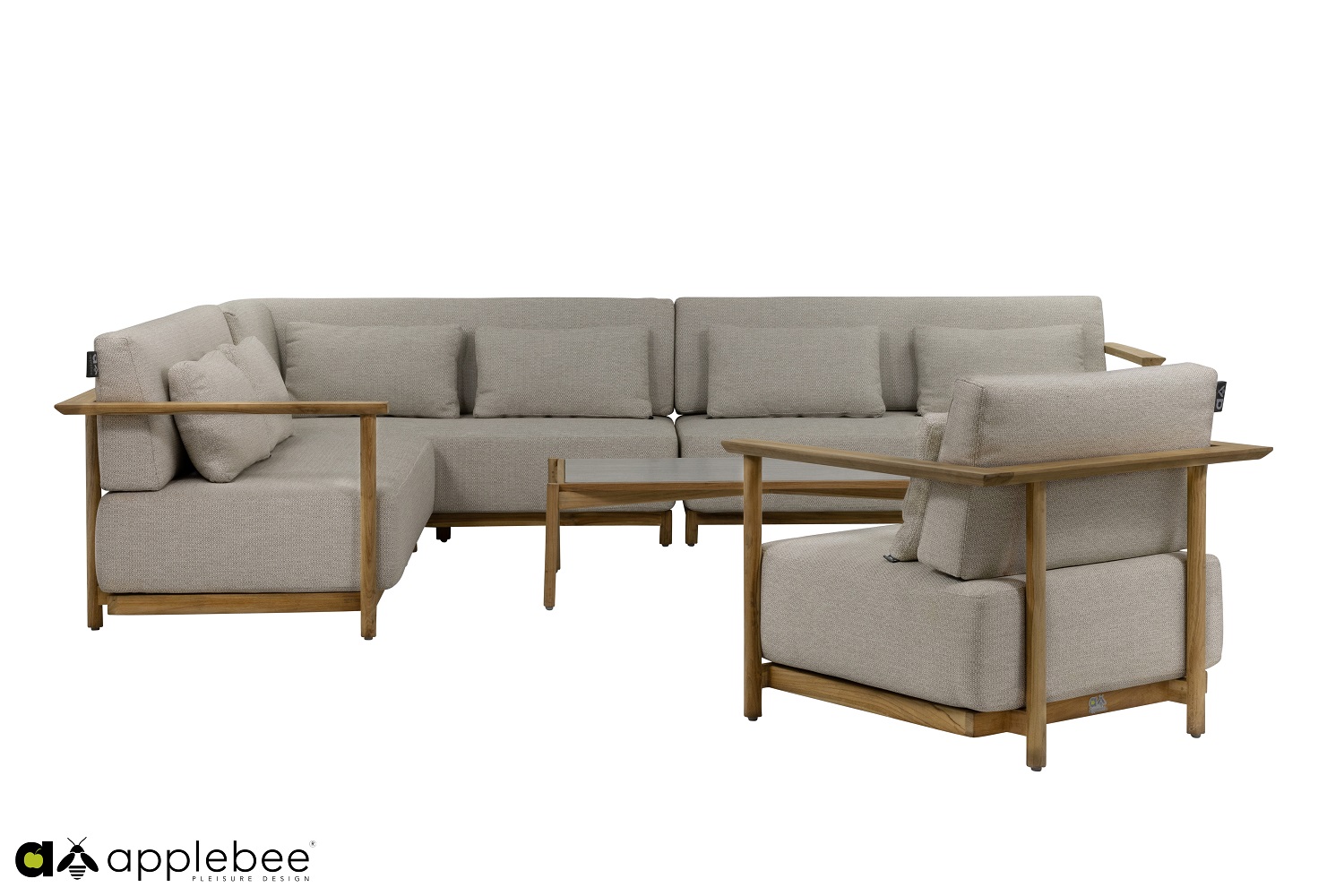 Applebee St-Lucia loungehoek-links +stoel