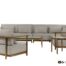 Applebee St-Lucia loungehoek-rechts stoel+side-table