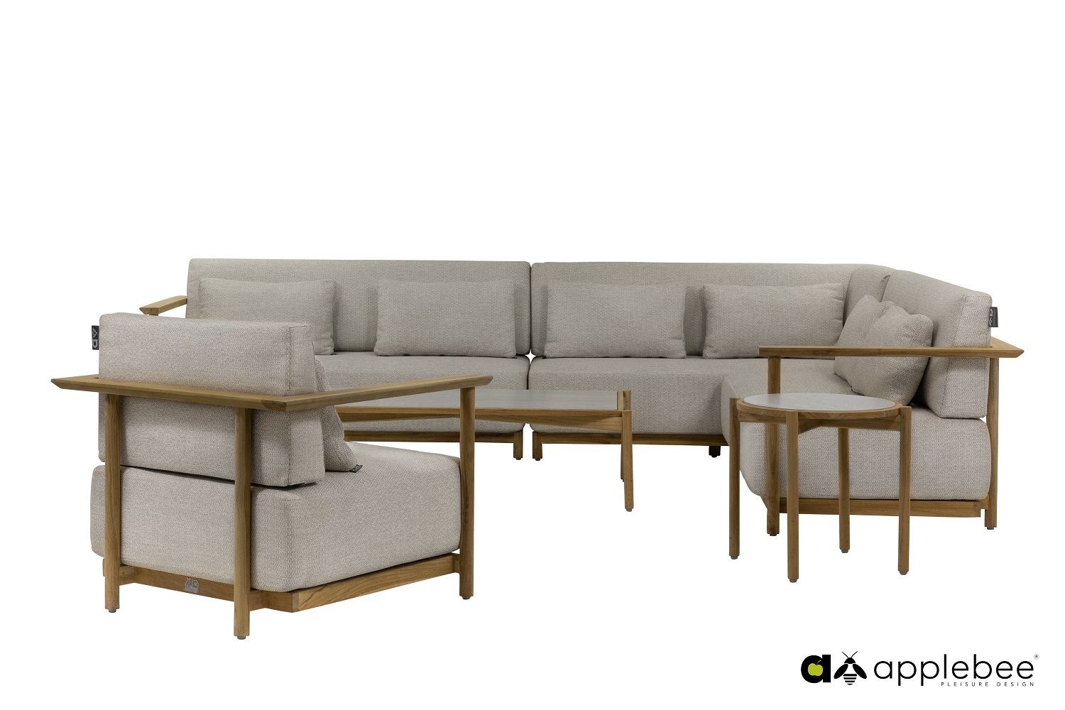 Applebee St-Lucia loungehoek-rechts stoel+side-table
