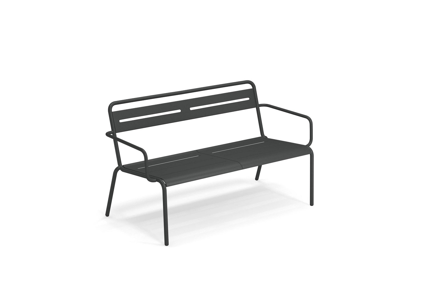 Emu Star loungebank staal