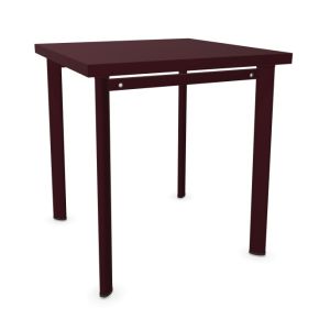 star tafel 70x70 intense-red