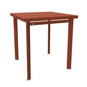 star tafel 70x70 maple-red